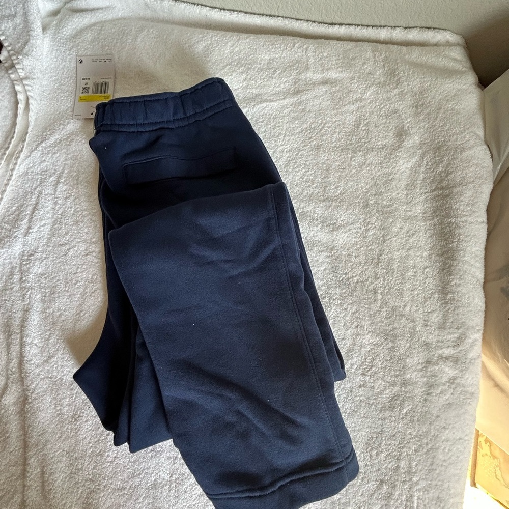 Nike Navy Blue Fleece Joggers